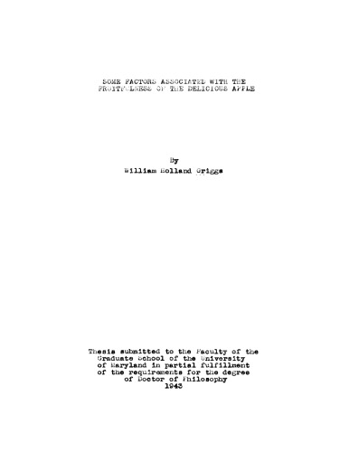 ﻿برخی از عوامل مرتبط با باردهی سیب خوشمزه