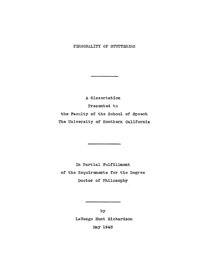 ﻿شخصیت لکنت ها