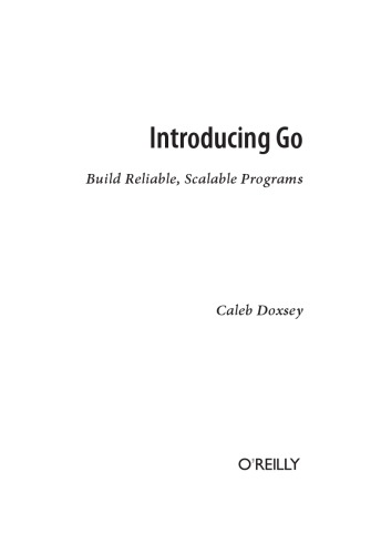 ﻿معرفی Go. برنامه های قابل اعتماد و مقیاس پذیر بسازید