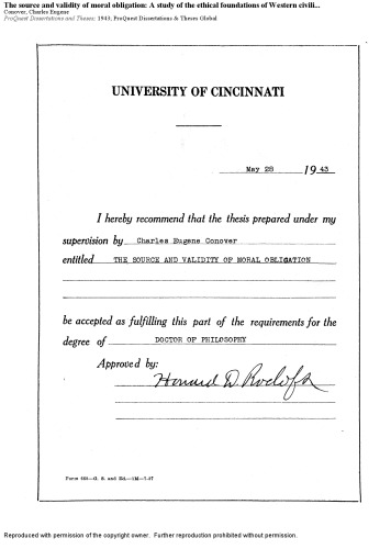 ﻿منبع و اعتبار الزام اخلاقی: بررسی مبانی اخلاقی تمدن غرب