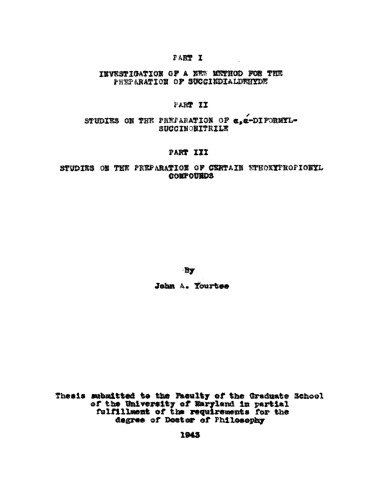 ﻿بررسی روشی جدید برای تهیه سوکسین دی آلدئید