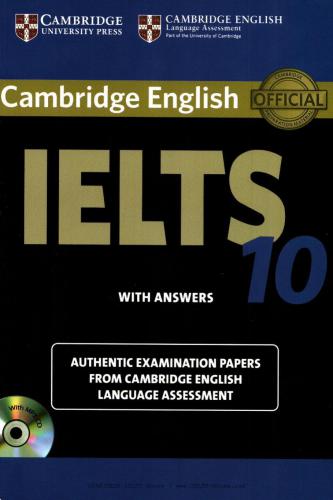 ﻿کتاب دانشجویی کمبریج IELTS 10 همراه با پاسخ