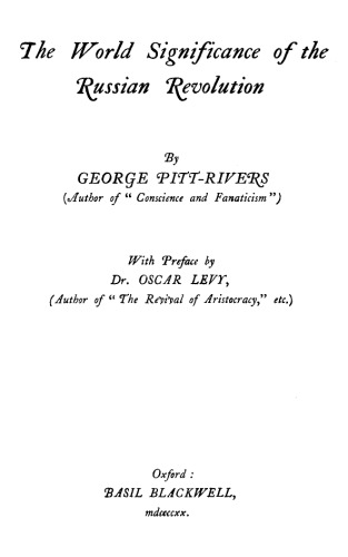 اهمیت جهانی انقلاب روسیه