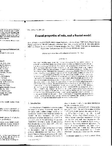 ﻿فراکتال ها و ابرهای ماندلبروت. به ما بگو