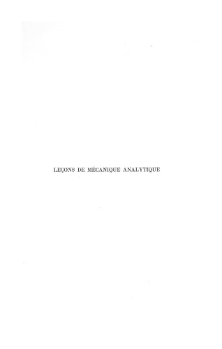 ﻿درس های مکانیک تحلیلی