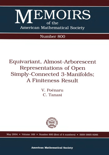 ﻿نمایندگی های معادل ، تقریباً بدون درختان 3 منیفولد باز به سادگی متصل ؛ یک نتیجه نهایی