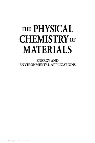﻿شیمی فیزیک مواد: انرژی و کاربردهای محیطی