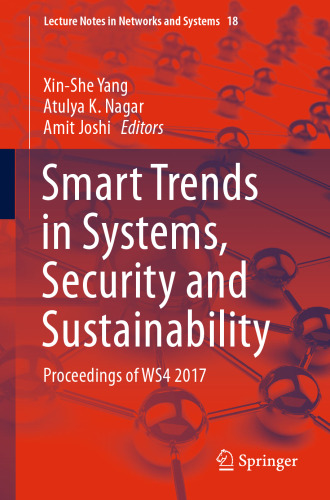 روندهای هوشمند در سیستم ها ، امنیت و پایداری: مجموعه مقالات WS4 2017