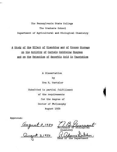 ﻿بررسی اثر بلانچینگ و ذخیره سازی منجمد بر فعالیت آنزیم های اکسید کننده معین و بر حفظ اسید اسکوربیک در سبزیجات