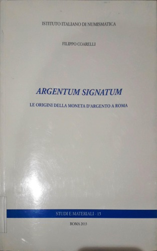 ﻿Argentum signatum: خاستگاه سکه نقره در رم