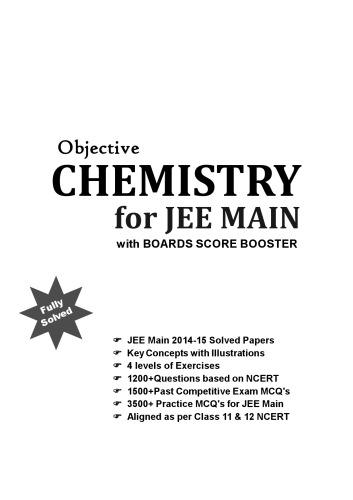 ﻿شیمی هدف برای JEE Main با تقویت کننده امتیاز تخته ها [ویرایش سیزدهم]