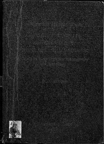 ﻿Concordia Apostolorum: تبلیغات مسیحی در روم در قرن چهارم و پنجم: مطالعه ای در شمایل نگاری و شمایل شناسی مسیحیت اولیه