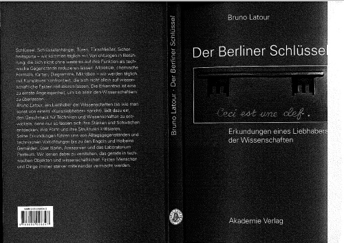 ﻿کلید برلین کاوش های یک عاشق علم