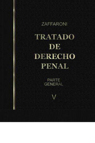 پیمان حقوق جزا. بخش عمومی جلد پنجم