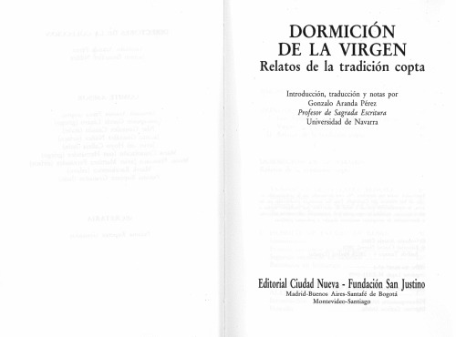 ﻿خواب باکره. داستان هایی از سنت قبطی