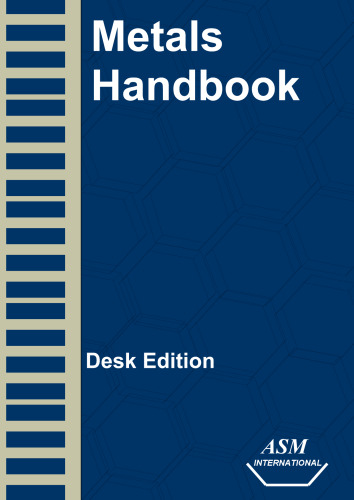 ﻿Metals Handbook Desk Edition 2nd Edition