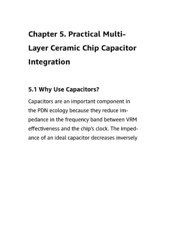 ﻿اصول یکپارچگی قدرت برای طراحی PDN [فصل 5]