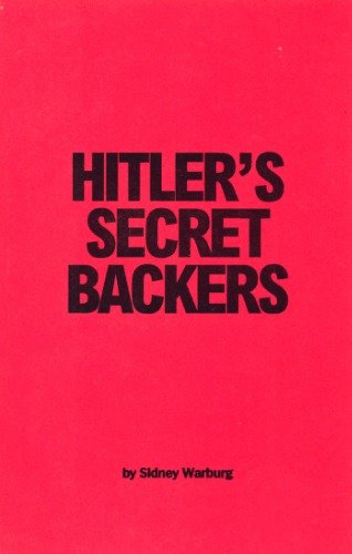 ﻿حامیان مخفی هیتلر: منابع مالی ناسیونال سوسیالیسم