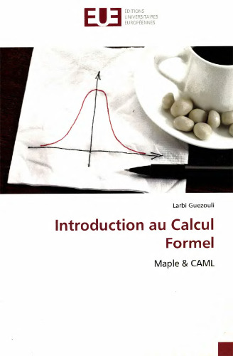 ﻿مقدمه ای بر جبر رایانه ای: Maple & CAML (نسخه فرانسوی)