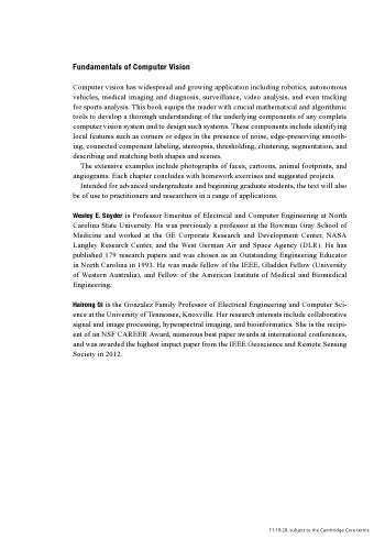 ﻿مبانی بینایی رایانه ای