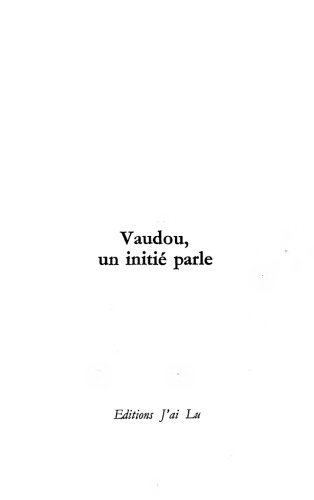 ﻿وودو یک خودی صحبت می کند