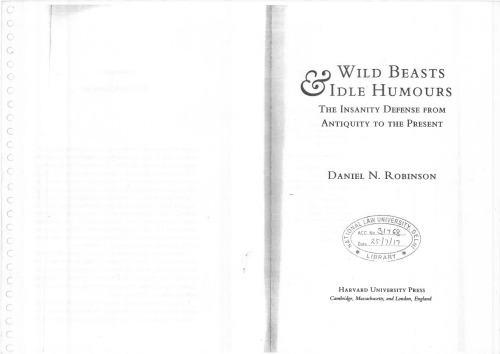 ﻿جانوران وحشی و طنز بیکار. دفاع از جنون از دوران باستان تا امروز