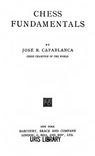 مبانی شطرنج