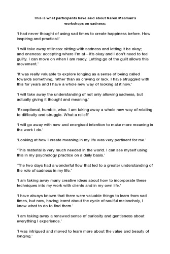 استفاده از غم و اندوه: چرا احساس غم انگیز هیچ دلیلی برای خوشحالی نیست