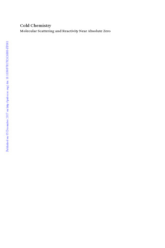 شیمی سرد: پراکندگی مولکولی و واکنش پذیری نزدیک به صفر مطلق