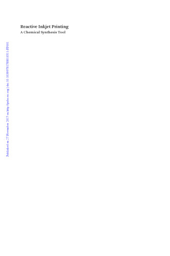 چاپ جوهر افشان راکتیو: ابزاری برای ترکیب مواد شیمیایی