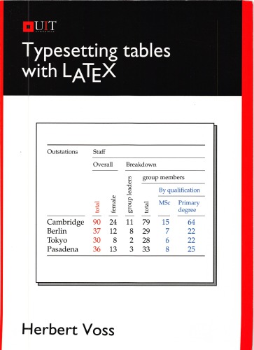 تایپ جداول با LaTeX