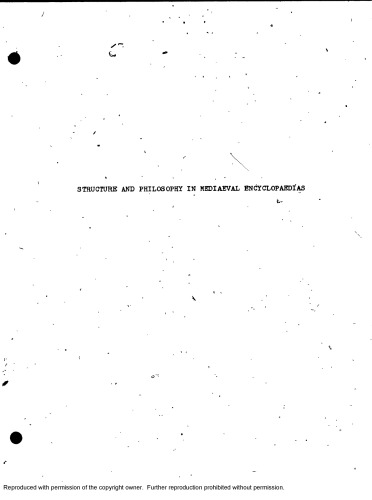 ساختار و فلسفه در دانشنامه های متوسطه