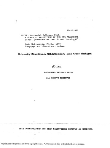 ﻿فیگورهای تکرار در غزل قدیم پرووانسی