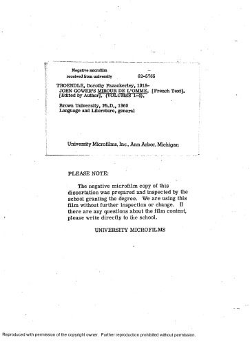 ﻿«Mirour De L’omme» جان گوور (جلد 1-4)