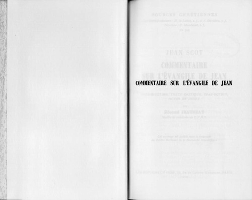 ﻿جان اسکاتوس: تفسیر انجیل یوحنا