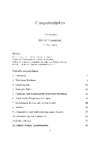 کامپیوتر جبر