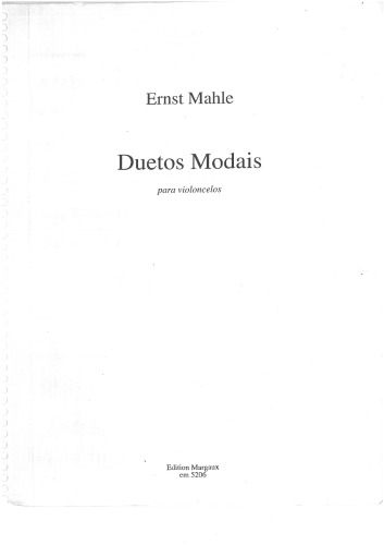 ﻿ویولن سل دو نفره برزیلی - Duetos Modais para violoncelos