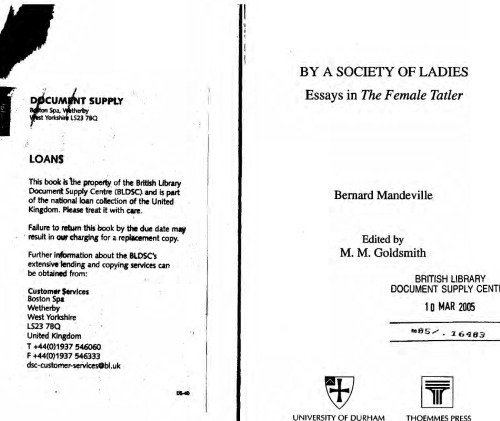 ﻿توسط یک جامعه بانوان: مقالاتی در مورد زن تاتلر