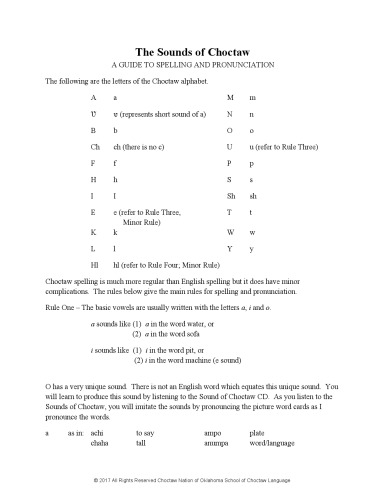 ﻿صداهای Choctaw