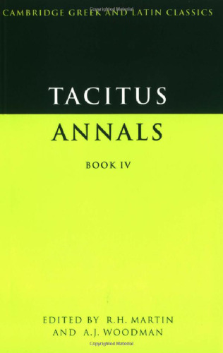 Tacitus: Annals Book IV