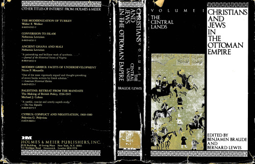 ﻿مسیحیان و یهودیان در امپراتوری عثمانی: عملکرد یک جامعه کثرت