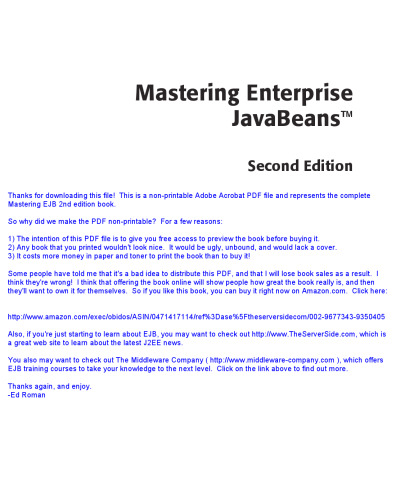 ﻿تسلط بر Enterprise JavaBeans
