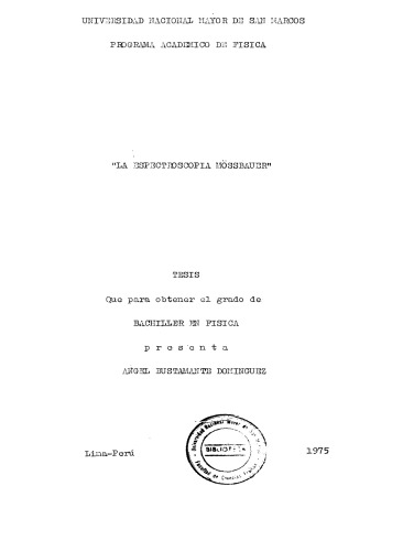 اسپکتروسکوپ Mossbauer