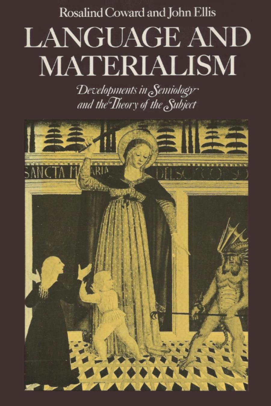 زبان و ماده گرایی: توسعه در نشانه شناسی و نظریه موضوع