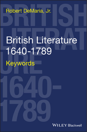 ﻿ادبیات انگلیس 1640-1789 کلمات کلیدی