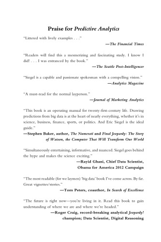 Predictive Analytics: قدرت پیش بینی اینکه چه کسی کلیک خواهد کرد ، خرید می کند ، دروغ می گوید یا می میرد