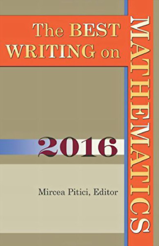 بهترین نویسندگی در زمینه ریاضیات 2016