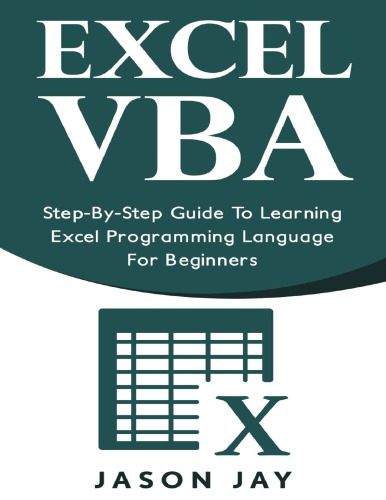 EXCEL VBA گام به گام راهنمای آموزش زبان برنامه نویسی اکسل برای مبتدیان