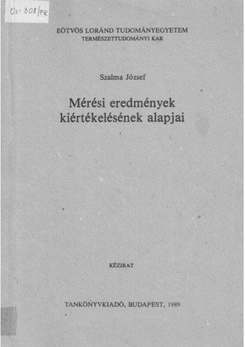 ﻿مبانی ارزیابی نتایج اندازه گیری