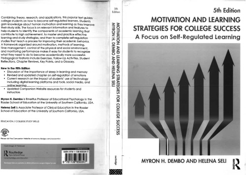 ﻿استراتژی های انگیزه و یادگیری برای موفقیت در دانشگاه: تمرکز بر یادگیری خودتنظیم